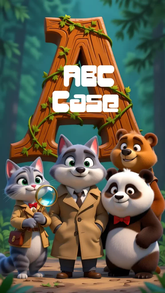 ABC CASE by LBR Kids - A Mystery for Little Detectives book cover