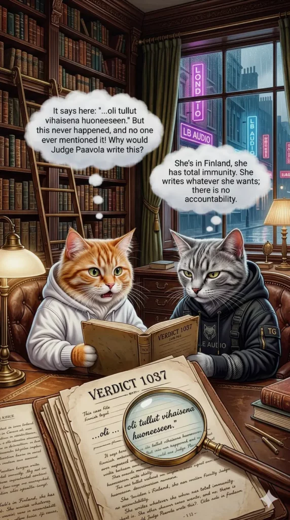 Celebrity cats expose the absolute immunity and lack of accountability in the Finnish legal system