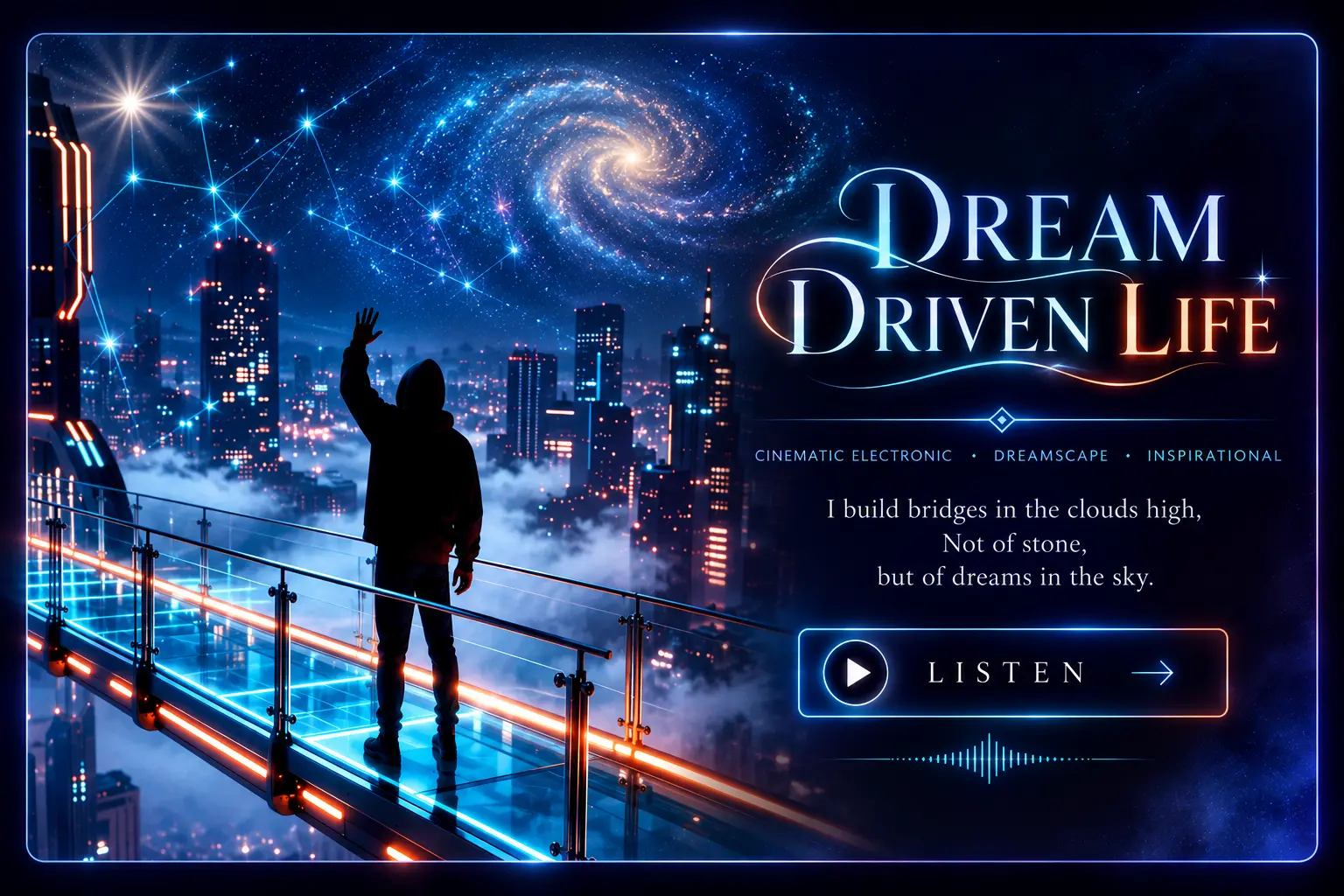 Dream Driven Life — atmospheric music artwork by TanjGi