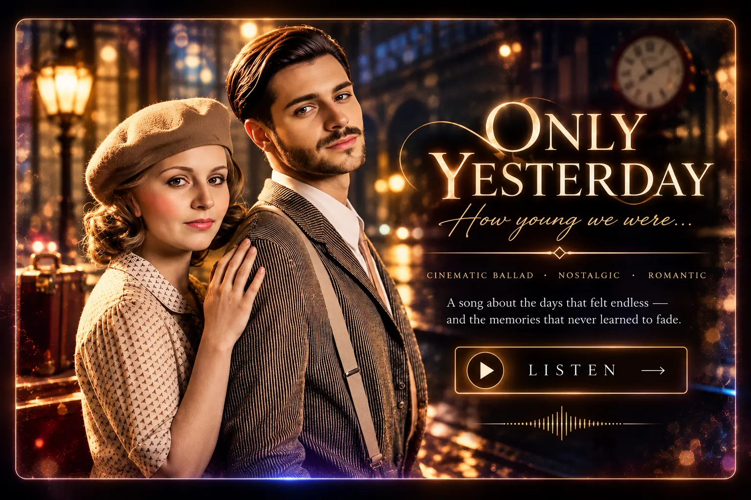 Only Yesterday — cinematic Chamber Rock artwork by TanjGi